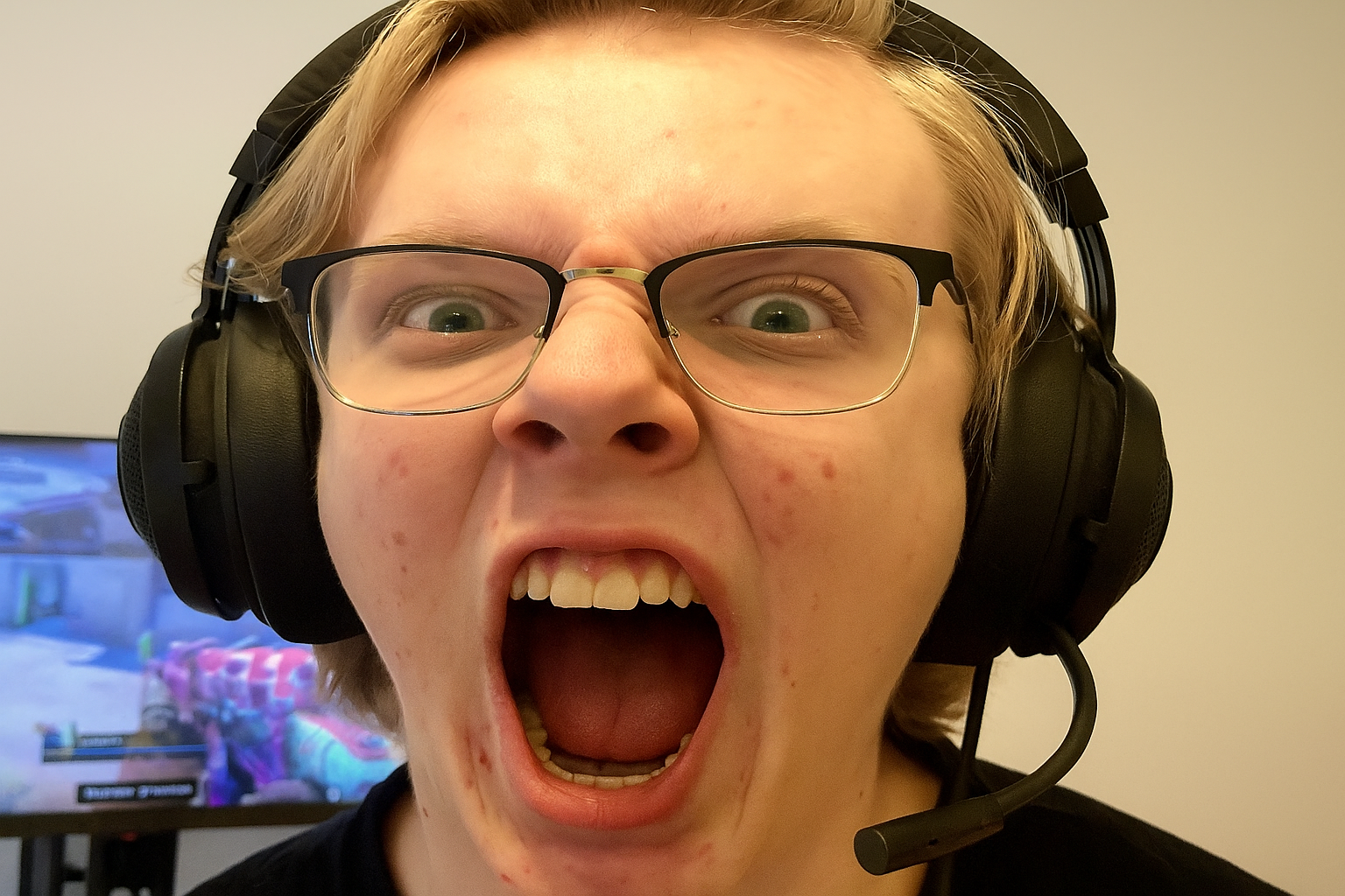 Sebastian i hardcore gamer mode